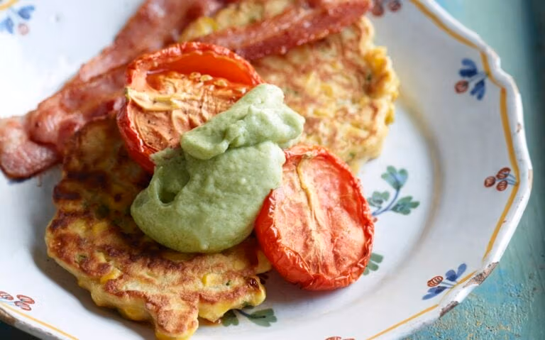Corn pancakes