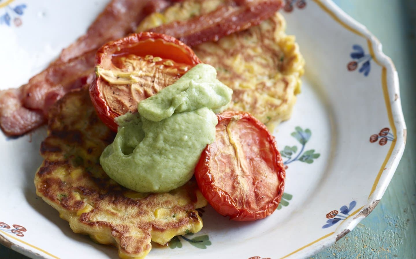 Corn pancakes