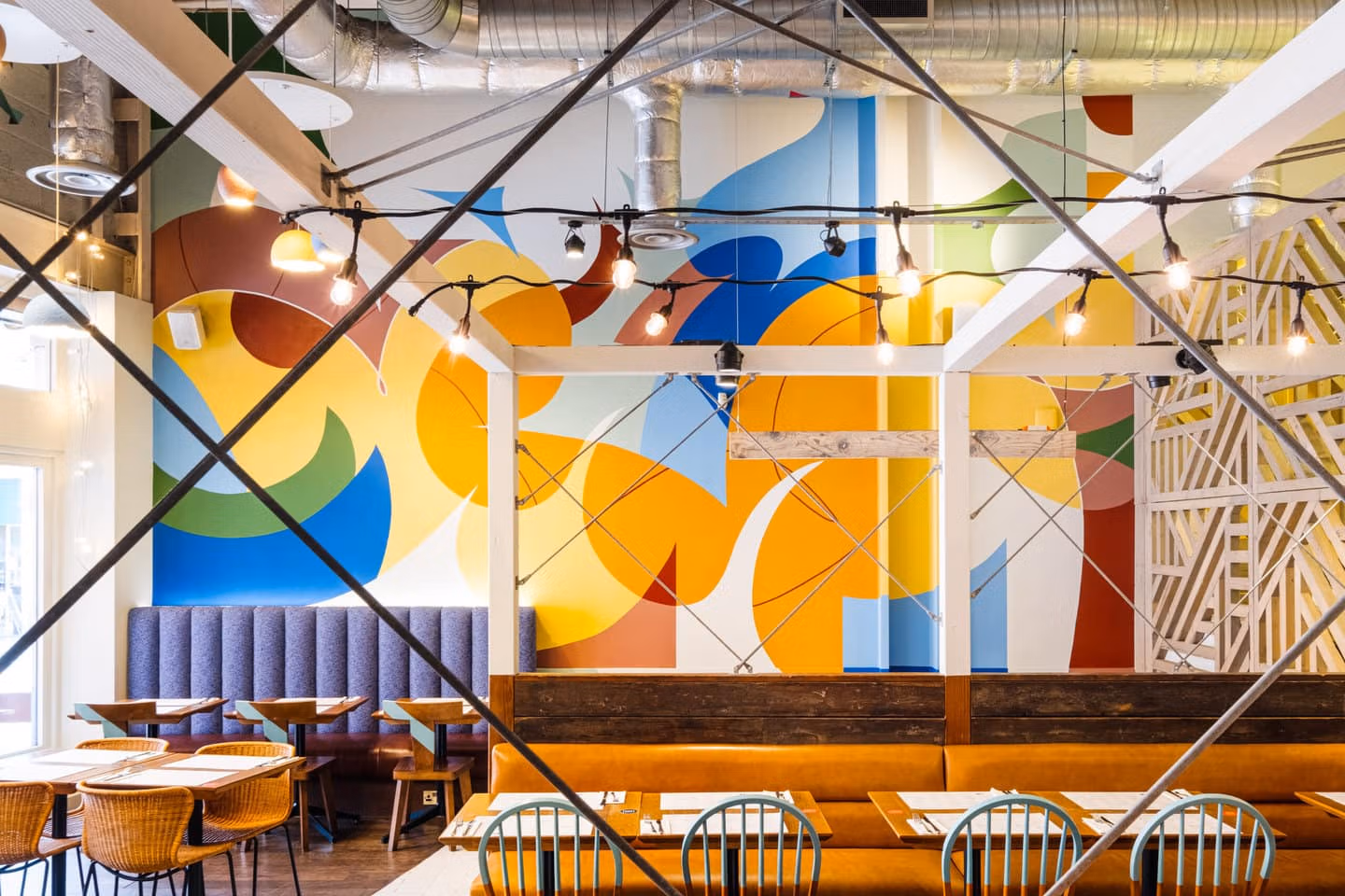 interior design of wahaca wimbledon