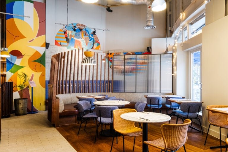 interior seating at wahaca wimbledon