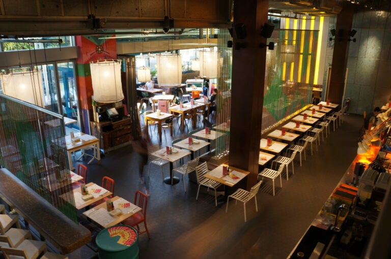 Large open dining area at Wahaca White City