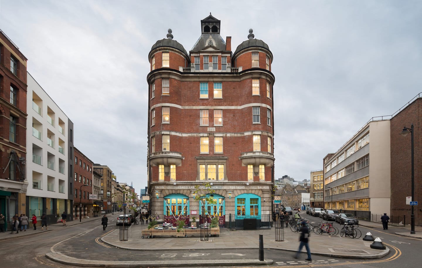 Exterior of Wahaca Shoreditch