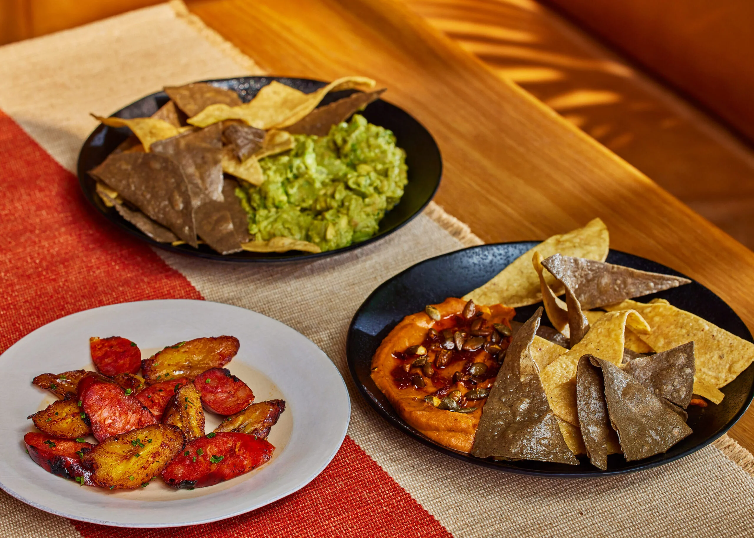 Our festive starter made up of three dishes to share