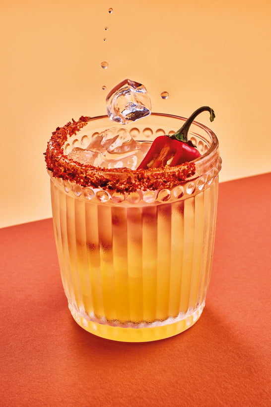 picante margarita cocktail