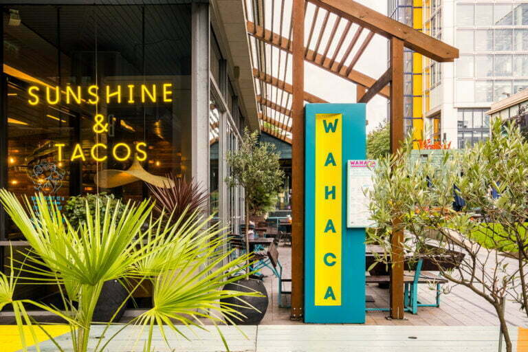 exterior of wahaca stratford